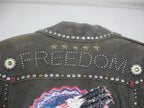 Double D Super Chief Biker Jacket Brown Leather Large