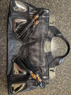 Gucci  Leather Indy Hobo Bag