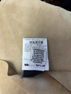 Vtg Dolce & Gabbana D&G Lace Suede Top 38 XS