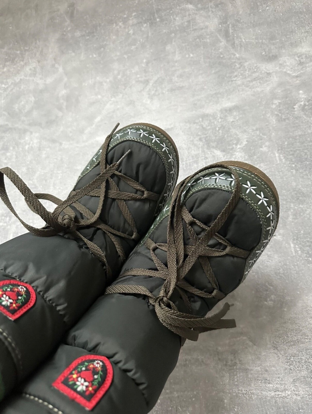 Vintage Espirit high top boots punk avant garde style size 35-37