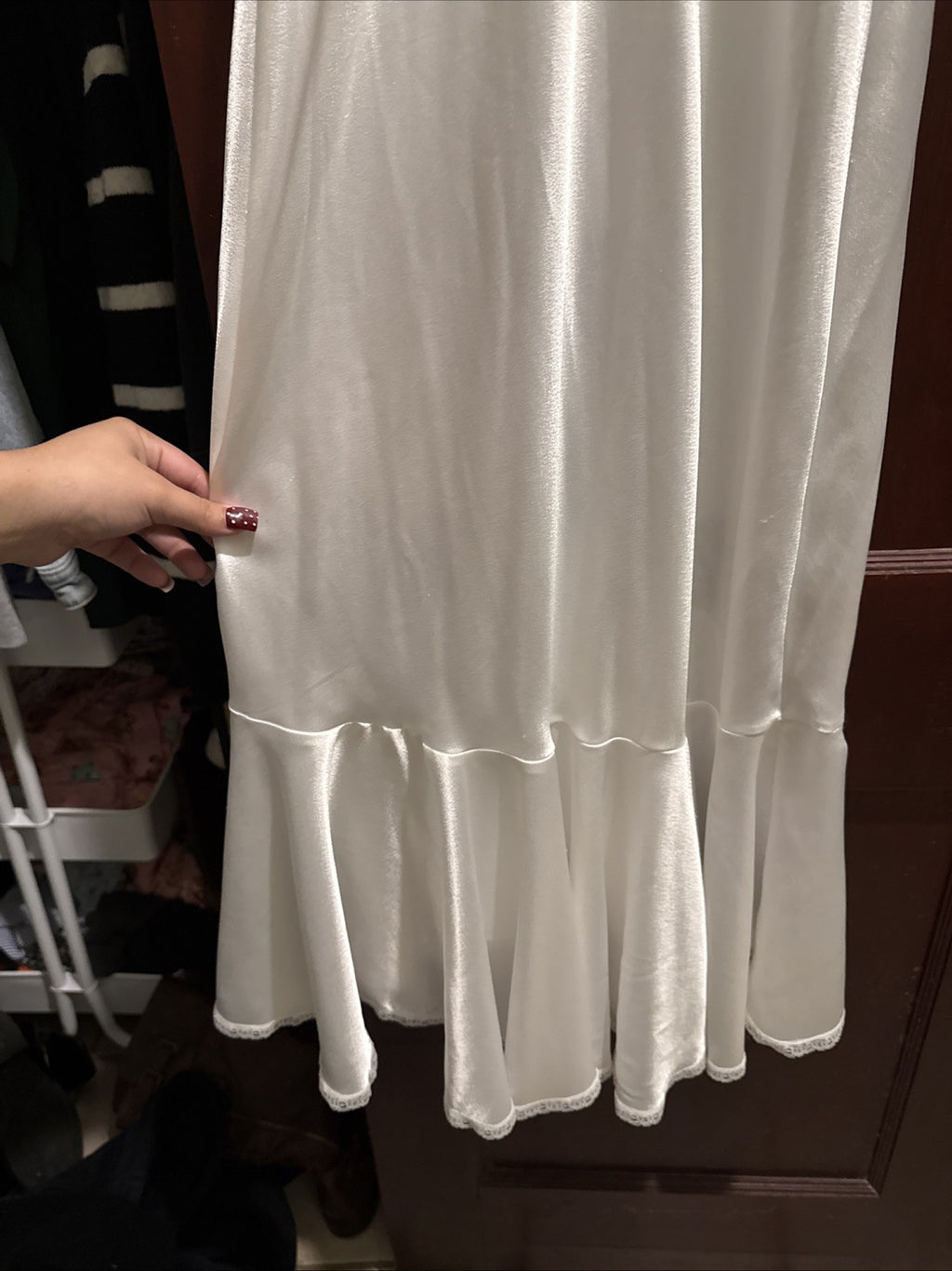 Christian Dior Vintage Silk Strap Nightgown Sizes S/M