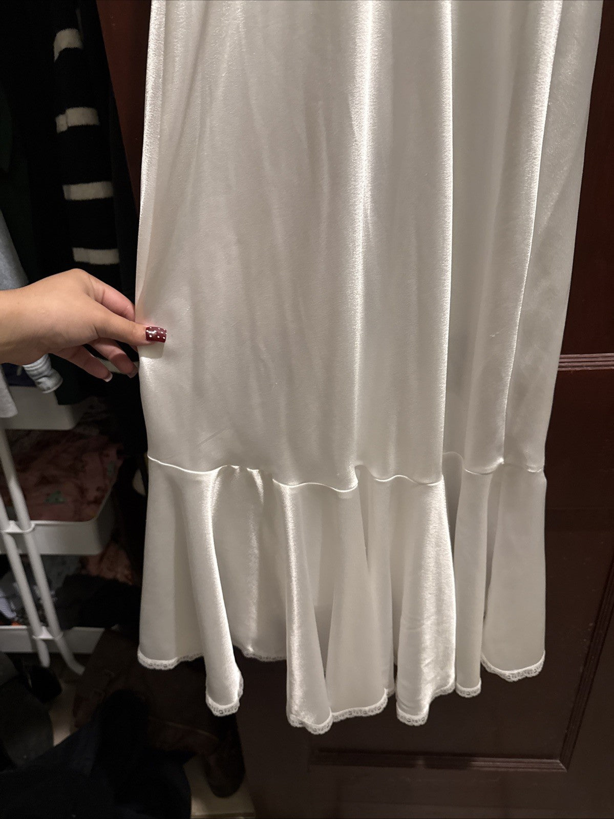 Christian Dior Vintage Silk Strap Nightgown Sizes S/M