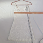 Victoria’s Secret Y2K White Lace Babydoll Slip Dress Nightgown M Coquette Fairy