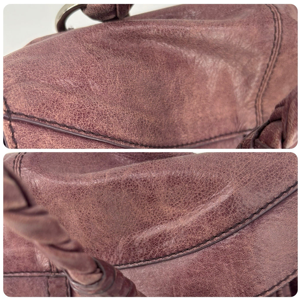 Francesco Biasia Handbag Tote Vintage Secret Love authentic From Japan
