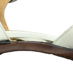 Ralph Lauren Cap-Toe Spectator Heels Navy Ivory Italian Leather 6.5