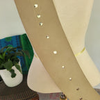 Insane Vintage 80s Rock 'N Roll Glam White Leather Animal Print Pony Hair Belt M
