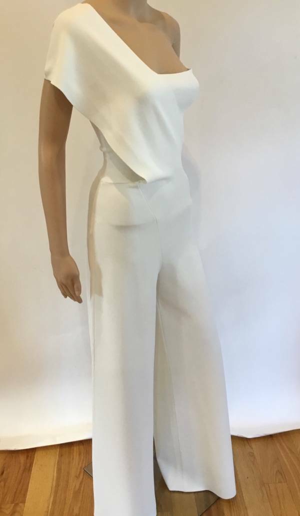 STELLA MCCARTNEY ONE SHOULDEDR SEXY JUMPSUIT SZ IT 42 CURRENT