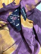 Vintage Victoria’s Secret Silk Purple Lace Trim slip Size Small
