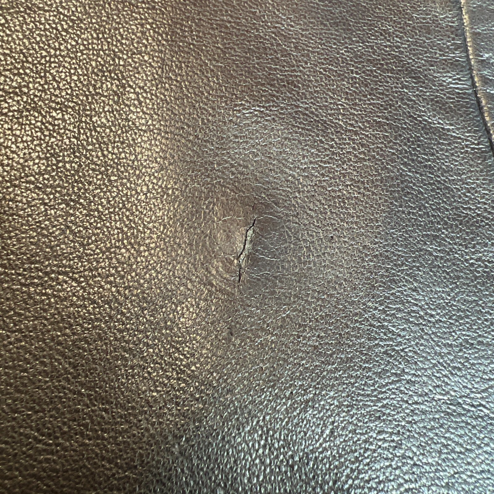 Vintage Black Leather Jacket American Base Womens Small Fitted Biker