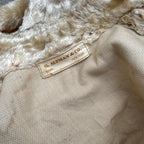 Vintage 1930s Fuzzy Plush Teddy Bear Dressing Gown Robe Coat Art Deco Dress