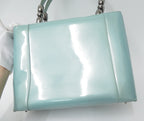 Christian Dior Malice Pearl Patent Leather 2way Shoulder Hand Bag I#47567