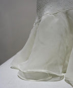 Victoria's Secret Gold Label Vintage White Floral Slip Dress (S) Nightgown