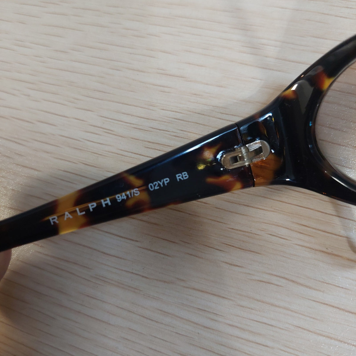 Vintage Ralph Lauren Tortoise Oval Sunglasses 90s