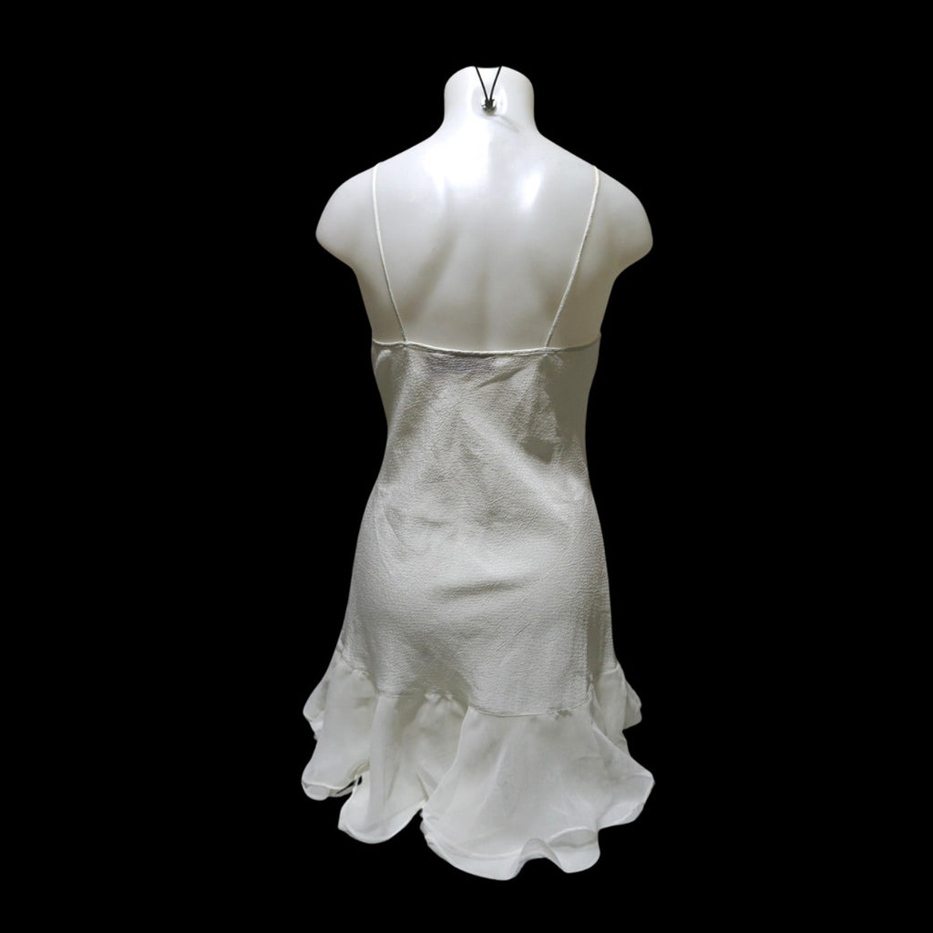 Victoria's Secret Gold Label Vintage White Floral Slip Dress (S) Nightgown