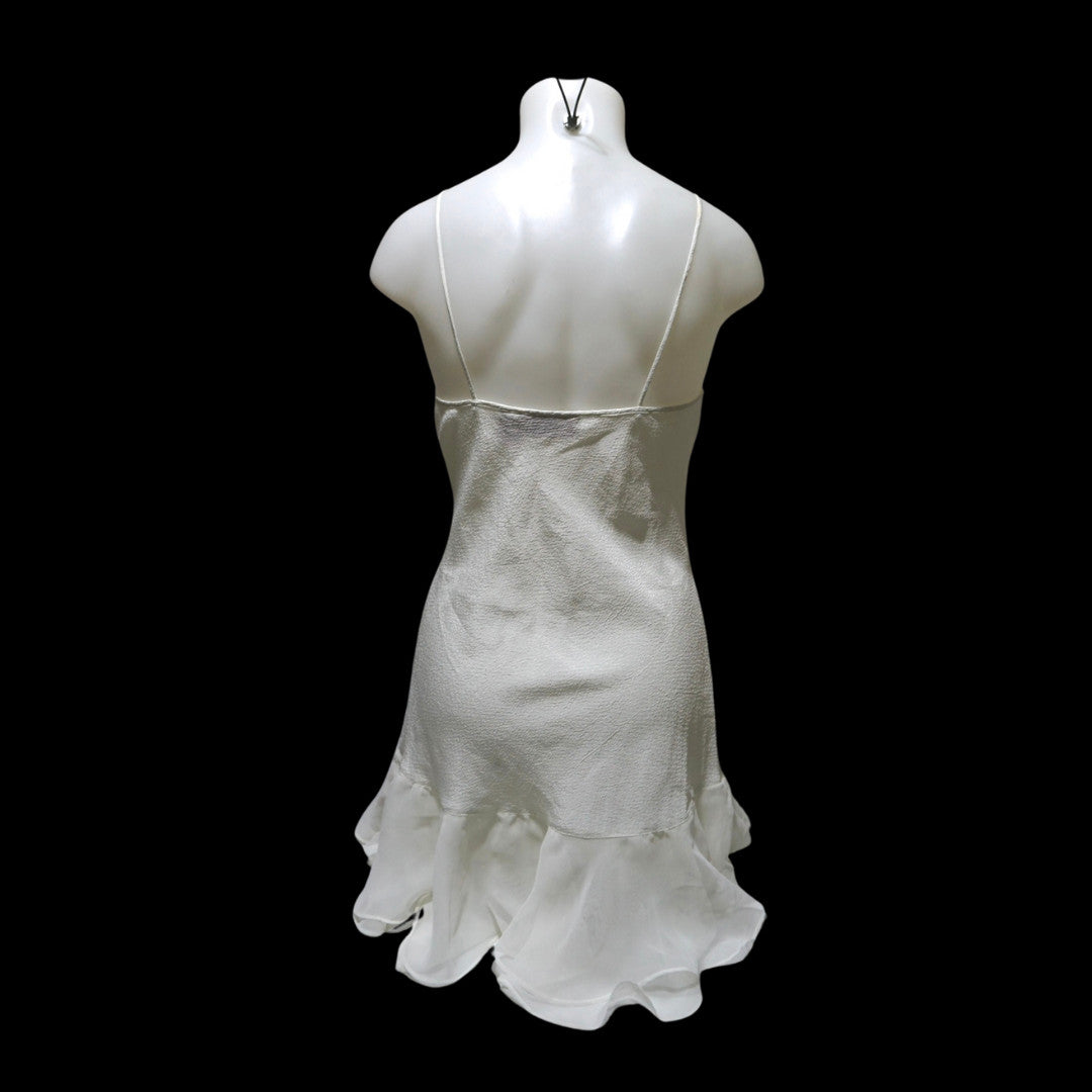 Victoria's Secret Gold Label Vintage White Floral Slip Dress (S) Nightgown