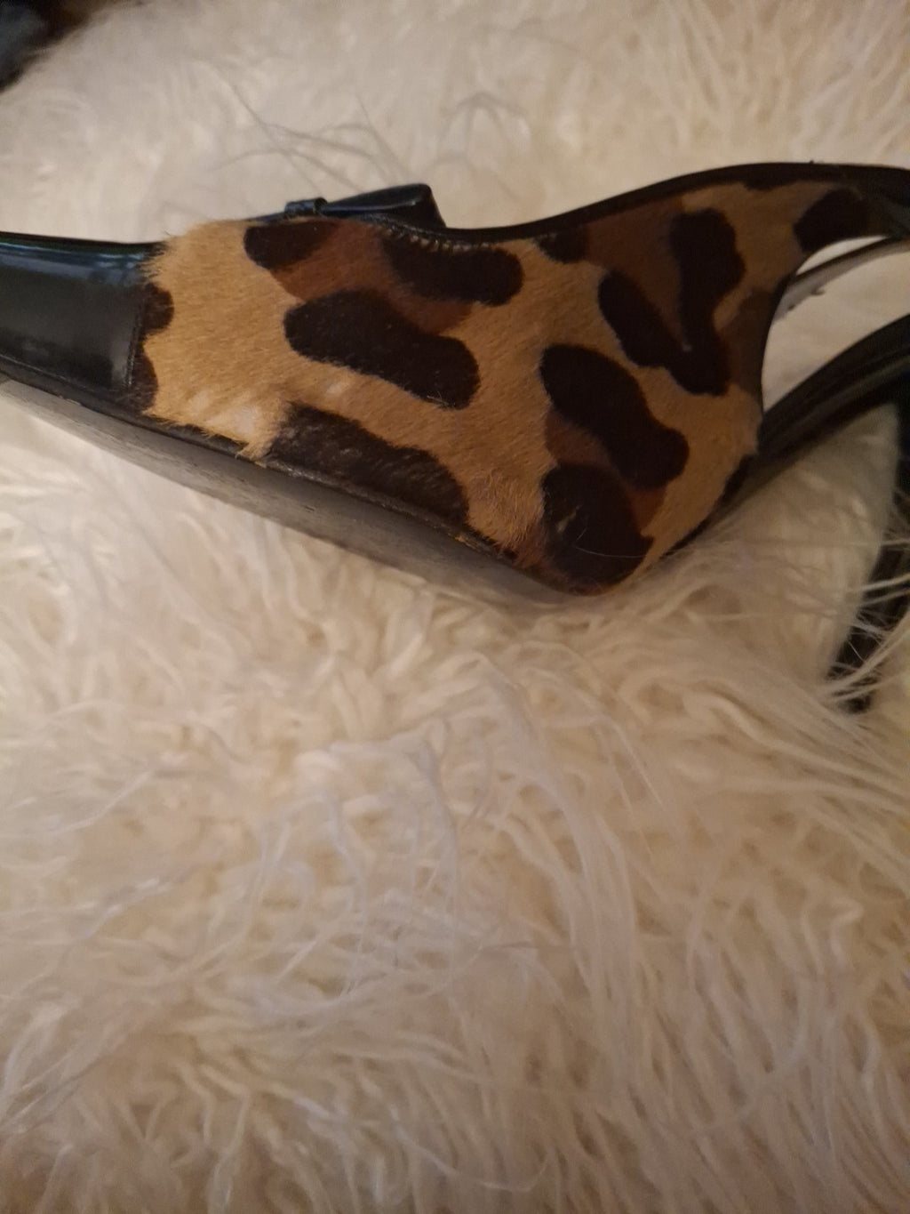 Dolce & Gabbana Leopardo Women’s "Vero Guoio" Shoes Size 39