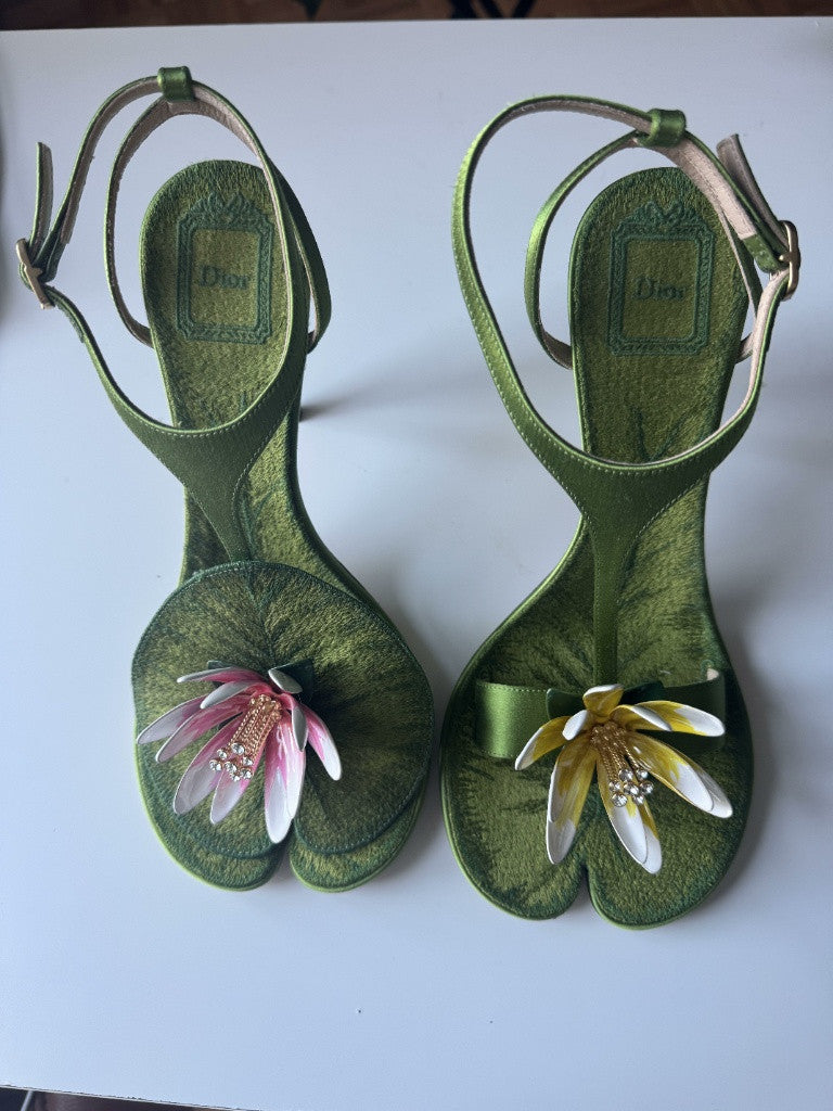 Dior Nymphéas Heeled Sandal