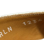 Ralph Lauren Cap-Toe Spectator Heels Navy Ivory Italian Leather 6.5
