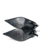 Vintage Giuseppe Zanotti Corset Mesh Knee High Pointed Toe Boots 36