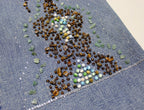 Cache Y2K Embellished Flared Denim Jeans Size 8