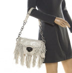 Authentic Prada Fringe Handbag as Seen on Ella Langley  "Choosin' Texas"  Video