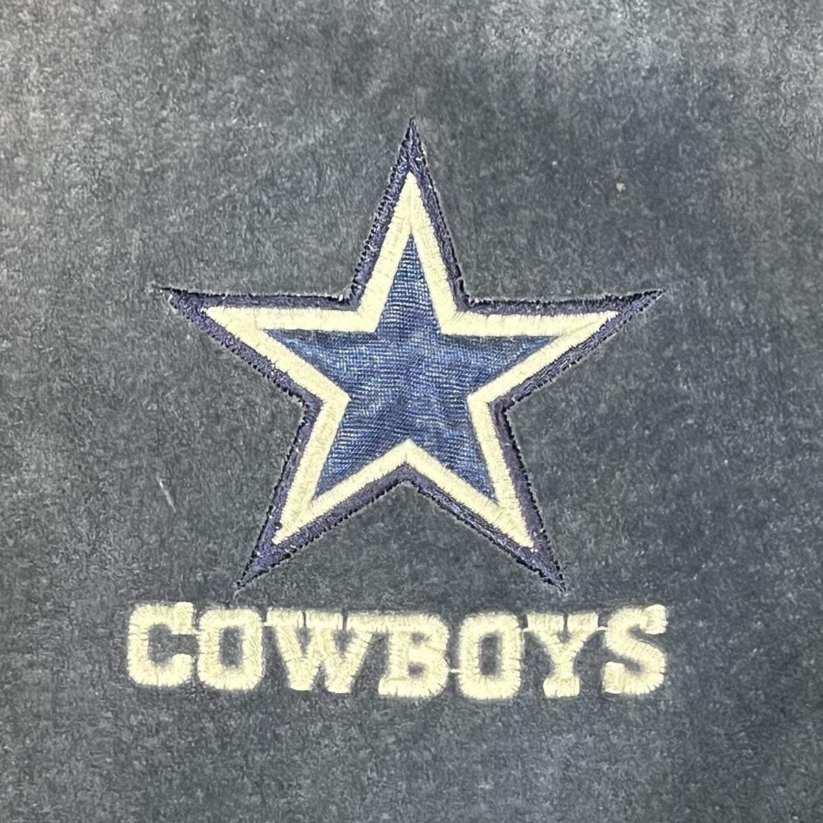 Vintage Dallas Cowboys Pro Player Large Suede Leather Jacket