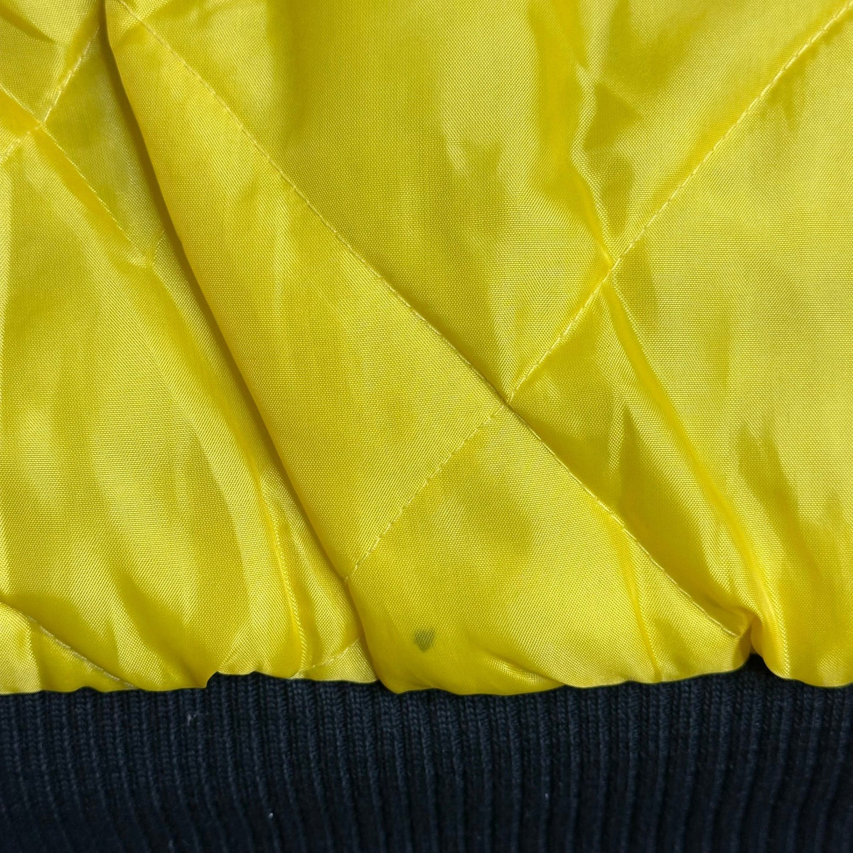 G-III Pittsburgh Steelers Suede Leather Jacket Black and Yellow Men's XL