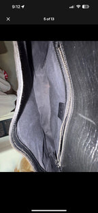 Black Gucci shoulder bag 2003 Tom Ford horsebit detail