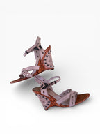 Christian Dior Gaucho Heels Fall/Winter 2006 Cork Wedge EU 35.5 | US 5.5 | UK 3