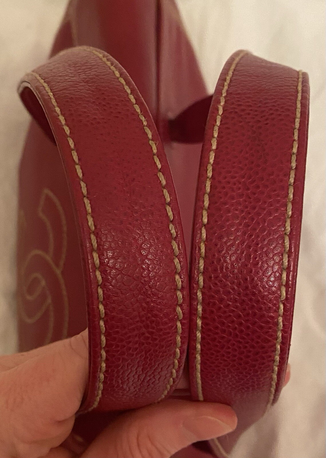 Chanel Leather Bag CC Logo on Front