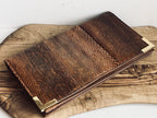 Vintage Python And Leather Clutch Purse With Strap Vintage Argentina Arnoleo’s