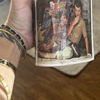 Vintage Clutch with April 1976 Madame Germany Magazine Cover