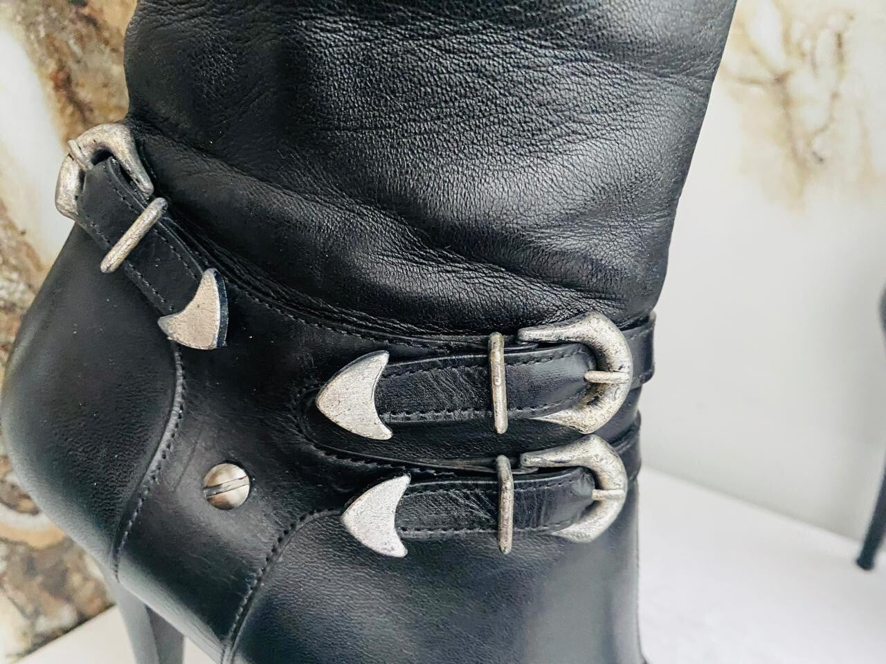 Gianmarco Lorenzi Women Boots  Heels Size 38