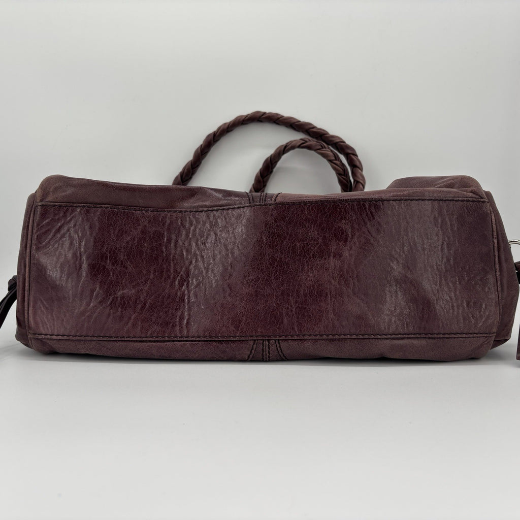 Francesco Biasia Handbag Tote Vintage Secret Love authentic From Japan