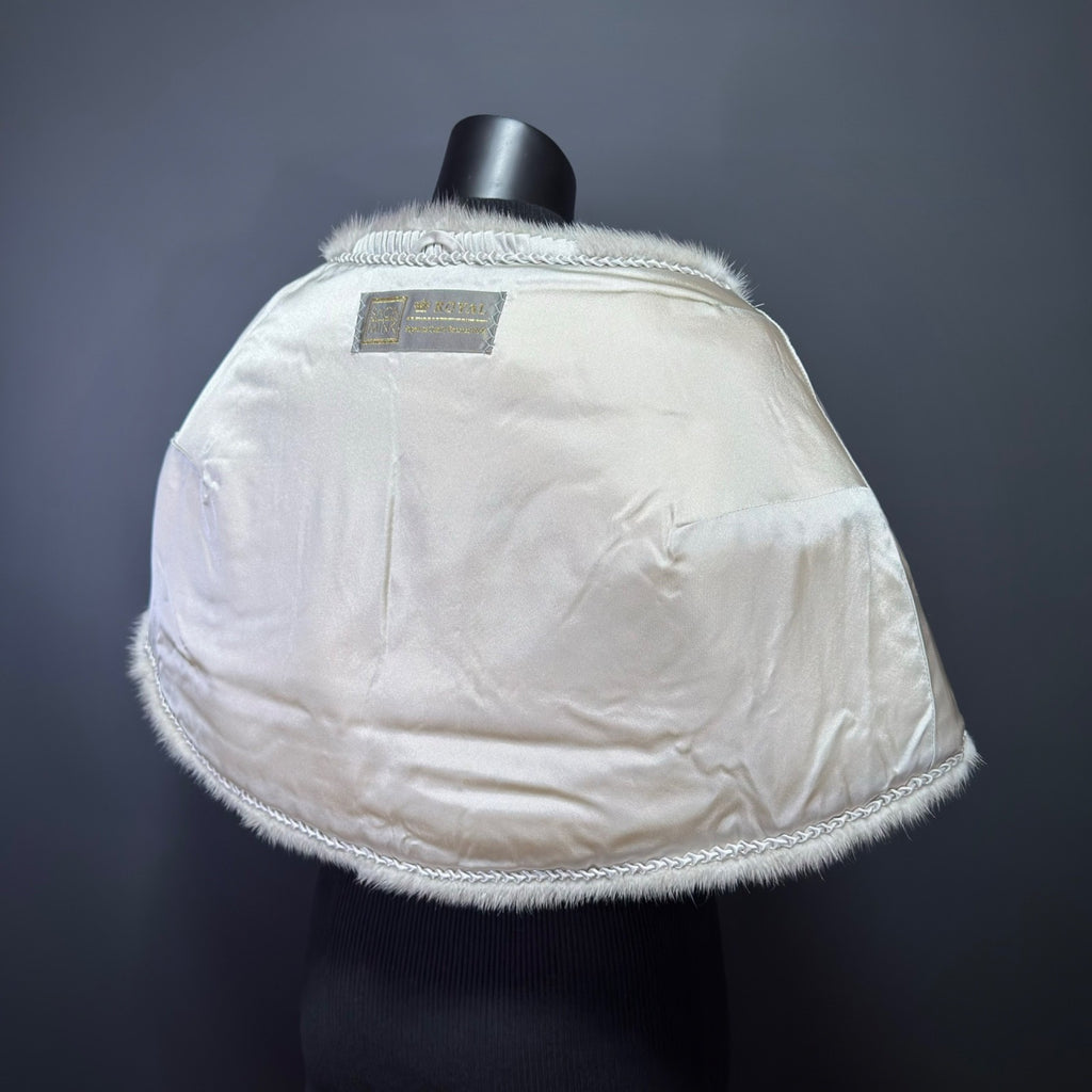 SAGA MINK ROYAL Sapphire Mink Fur Shawl/Wrap Women Luxury – Premium Collection