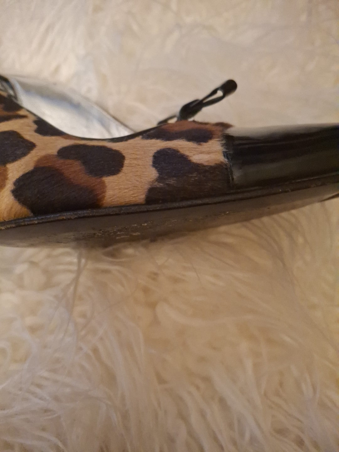 Dolce & Gabbana Leopardo Women’s "Vero Guoio" Shoes Size 39