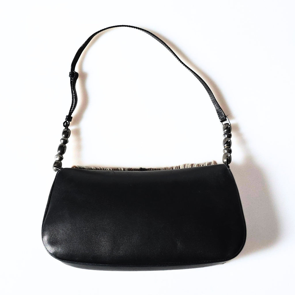 Dior Malice Fur Vintage Shoulder Bag