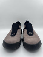 Oakley Moc Shoes Tan Suede & Black Slip-On Hiking Shoe Mocs Men's 11.5 Flesh X