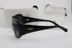 NEW DOLCE & GABBANA D&G 3048 501/87 BLACK VINTAGE AUTHENTIC SUNGLASSES 59-16
