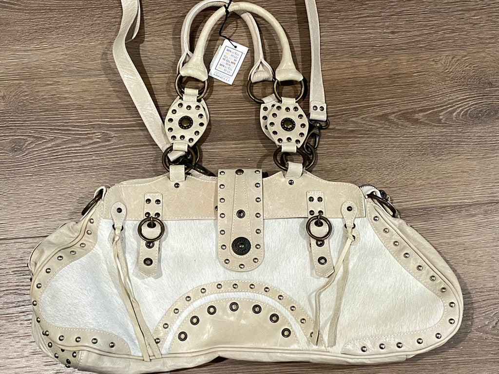 Minelli Cowhide and Leather Purse