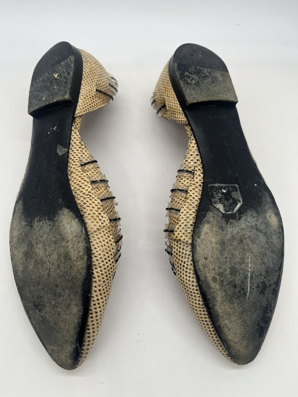 BOTTEGA VENETA Leather Flat Shoes
