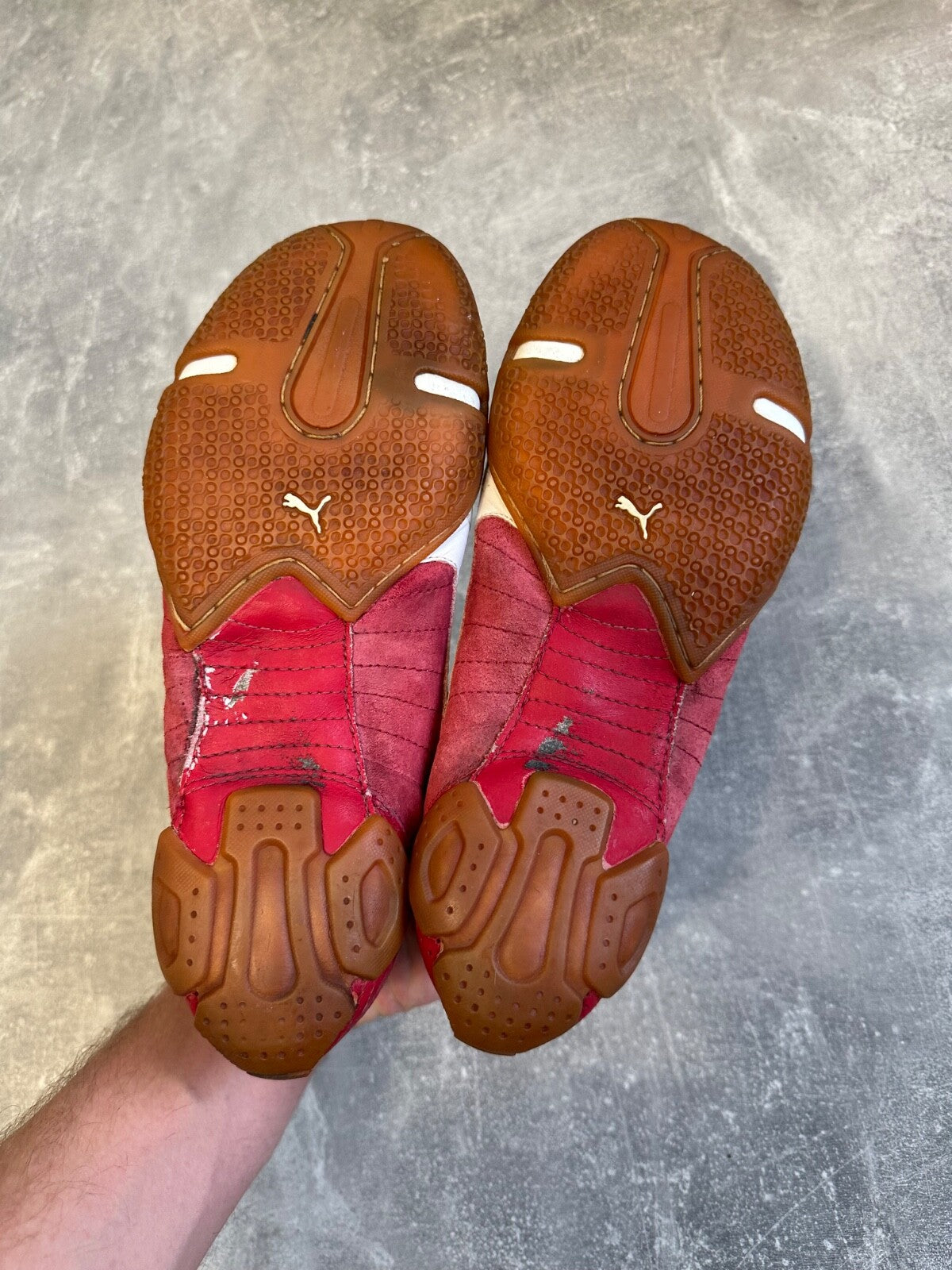 Vintage Puma Uke Ripstop Leather Slip-on Low Y2k Trainers