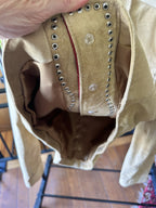 Double D Ranch Suede Beaded Western Jacket