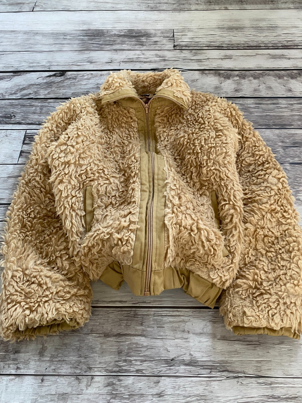 Japanese brand vintage Yohji Dolce Gabbana 2003 style Mohair Fur jacket