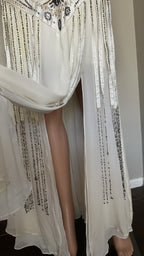 Vintage Sue Wong Beaded Gown NWT fairy Wedding Boho Whimsical Rare