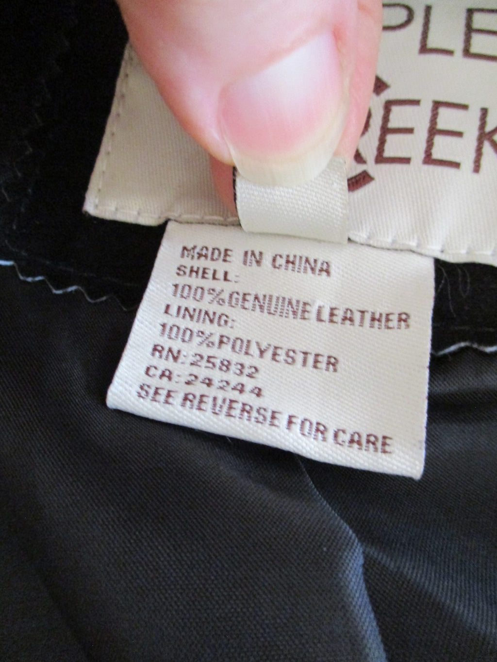 Cripple Creek Black Suede Studded Western Jacket Small