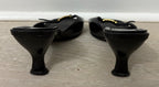 CASADEI Black Kitten Heel Mules Made in Italy - Size 6