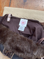 Lululemon Denim Fur Top and Skirt Set Size 3