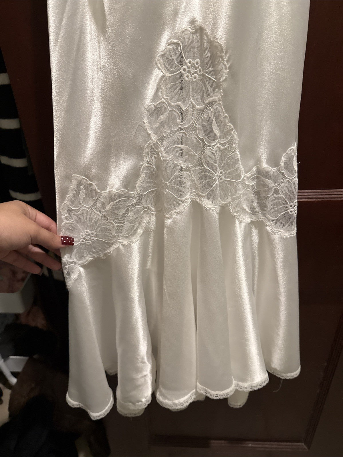 Christian Dior Vintage Silk Strap Nightgown Sizes S/M