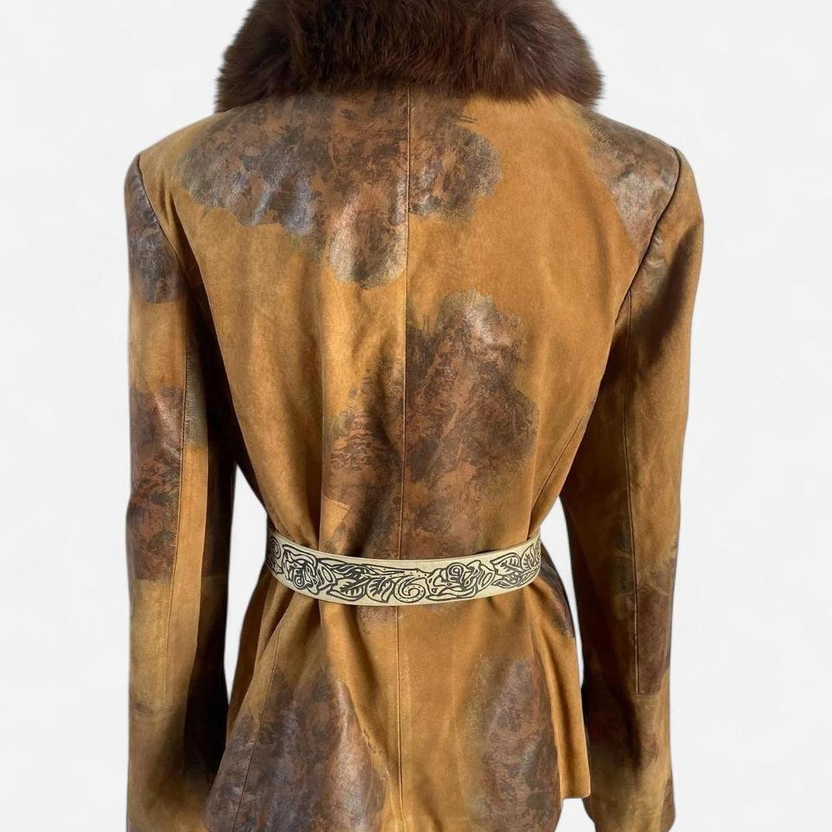 Women's Brown Genuine Fur Jacket